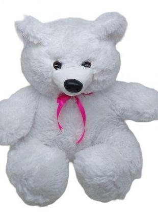 М'яка іграшка ведмедик 50 см білий
