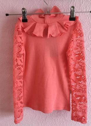 Блуза для дівчинки на ріст 116-122 2