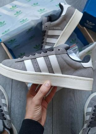 Жіночі кросівки adidas campus 00s  grey4 фото