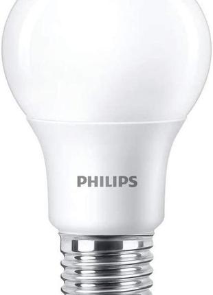 Ledkia e27 a60 5,5 вт philips corepro світлодіодна лампочка тепла біла 2700k