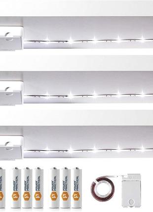 Power practical luminoodle под освещением шкафа светодиодная лента подсведка для полок кухонных шкафов мебели