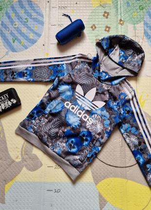 Теплий батник adidas адідас хлопчик 10-12 років светр реглан кофта худи