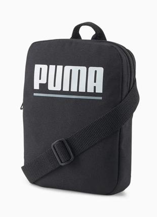 Сумка органайзер puma plus portable 079613 01 (черный, спортивный, тканевый, полиэстер, логотип пума)