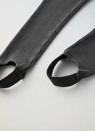 Лосіни легінси зі штрипками зара zara 3