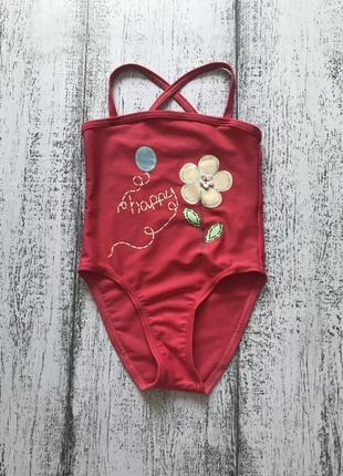 Стильний купальник квітка 🌷 mothercare 1-1,5 року