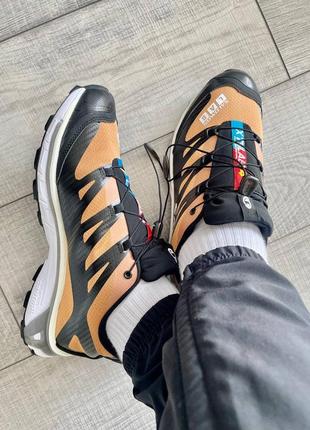 Кроссовки salomon xt-4 fenugreek brown10 фото