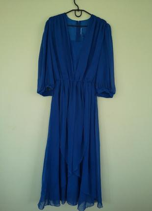 Винтажное шифоновое платье