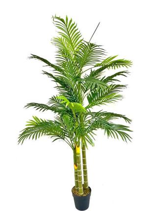 Шикарна штучна бамбукова пальма 180 см в горщику