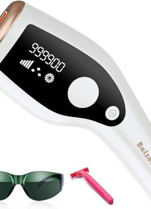 Пристрій для видалення волосся beizelte ipl, лазерний епілятор фотоепілятор 990 000 спалахів для жінок і чоловіків1 фото