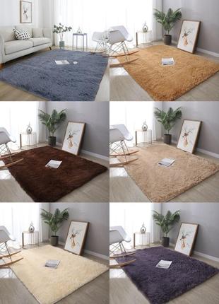 Однотонные коврики коврики травка