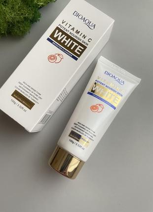 Пенка для умывания bioaqua vitamin c white brighten cleanser, 100 мл2 фото