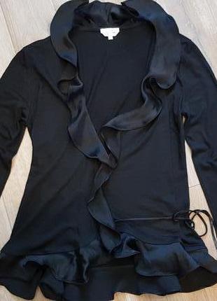 Розкішна кофта кардиган блузка max mara, вовна+шовк (helmut, fabiana filippi,,marc cain)2 фото