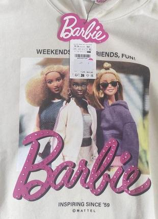 Платье худи платье туника zara зара barbie барбы барби р. 164 на 13-14 г.8 фото