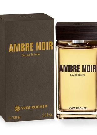 Туалетная вода ambre noir ив роше,100 мл