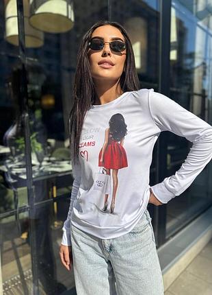 Шикарный свитшот с накаткой