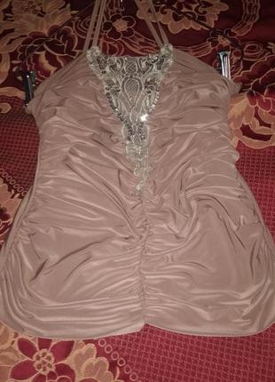 Майка с паетками