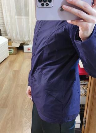 Куртка спортивная фиолетовая3 фото