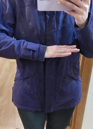 Куртка спортивная фиолетовая4 фото