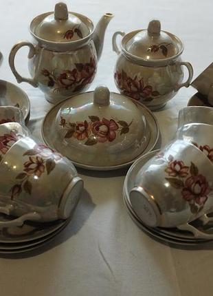 Чайный сервиз роза