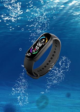 Фітнес-трекер smart band m6 смарт-годинник 0201 топ!