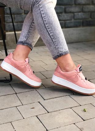 Nike air force pink 🆕 женские кроссовки найк 🆕 розовый
