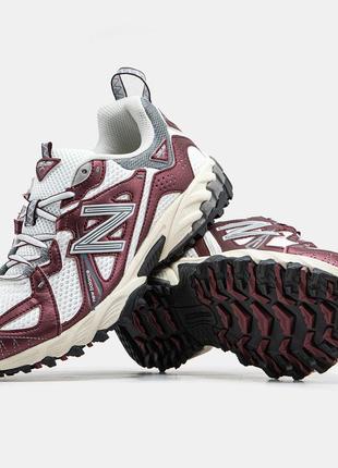 new balance 610 zapatillas de running New Balance tope amortiguacion ritmo medio talla 51 146843975 burgundy white 2795