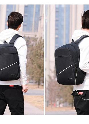 Рюкзак joy start с usb и отделением для ноутбука до 15.6 дюймов повседневный рюкзак светороражающие элементы8 фото