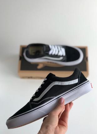 Vans old skool black&white 🆕 женские кеды венс 🆕 белый/черный6 фото