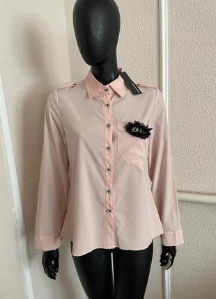 Новая женская рубашка блуза,кофточка рубашка на пуговицах2 фото