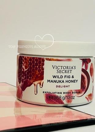 Скраб для тела natural beauty wild fig &amp; manuka honey от victoria’s secret2 фото