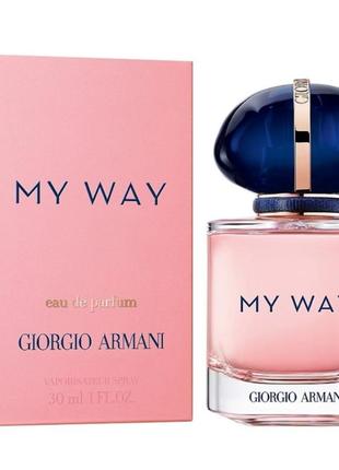 Оригинальный giorgio armani my way 30 ml (армани май вей ) edp парфюмированная вода