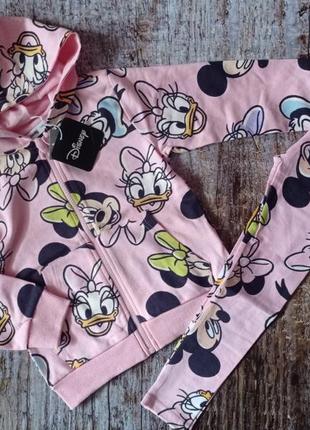 Комплект костюм двійка sinsay disney minnie mouse мінні маус для дівчинки р.110