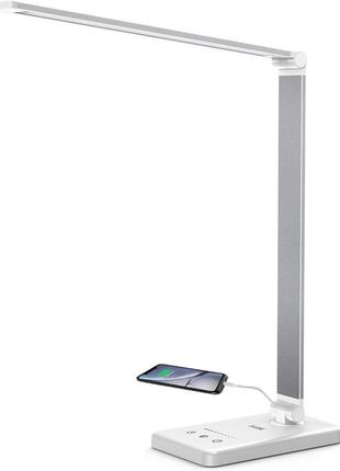 Настольная светодиодная лампа lacmisc, 6 вт, 5 цветов и 10 уровней яркости