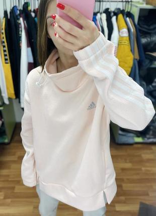 Adidas intuitive warmth sweatshirt pink женская кофта свитшот2 фото