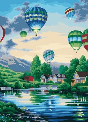 Картина за номерами з рамкою і акриловими фарбами україна 40*50см