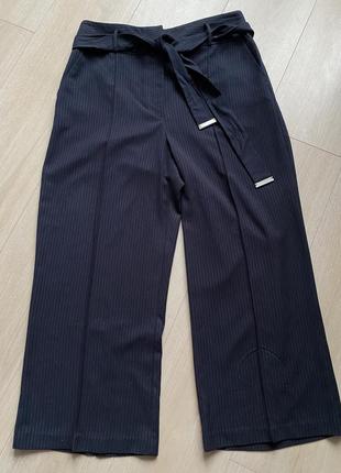 Брюки широкие укороченные