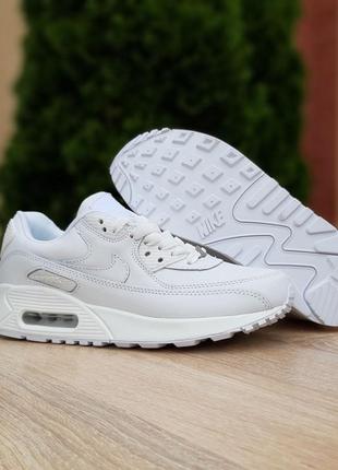 Nike air max 90 белые два балона 🆕 женские кроссовки найк 🆕 белый3 фото