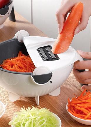 Многофункциональная овощерезка wet basket vegetable cutter измельчитель овощей 0201 топ !