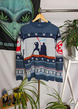 Свитер star wars. ugly sweater звездные войны