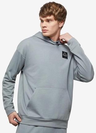 Kappa grey hoodie hotsell