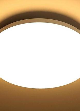 Светильник для ванной комнаты lepro, теплый белый, 15 вт, 1500 люмен, водонепроницаемый потолочный светильник