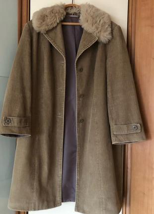 Вельветовый плащ 7