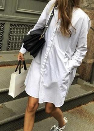 Рубашка платье uniqlo