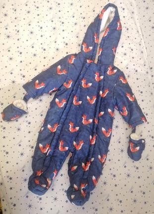 Демісезонний комбінезон 3-6міс
