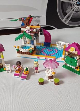 Конструктор lego friends бассейн хартлейк сити (41008). оригинал.