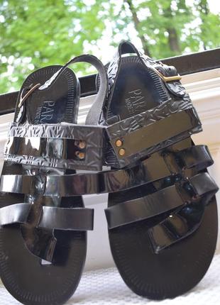 Кожаные босоножки сандали сандалии parade р.44 29 см италия8 фото