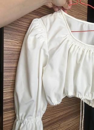 Блуза с интересными рукавами