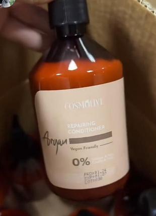 Бессульфатный кондиционер cosmolive argan, 500 мл