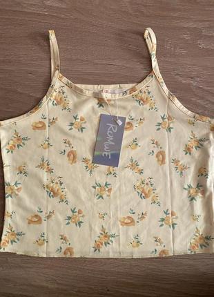 Топ майка romwe 65 котон