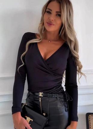 Стильний лонгслів gr-8381 3